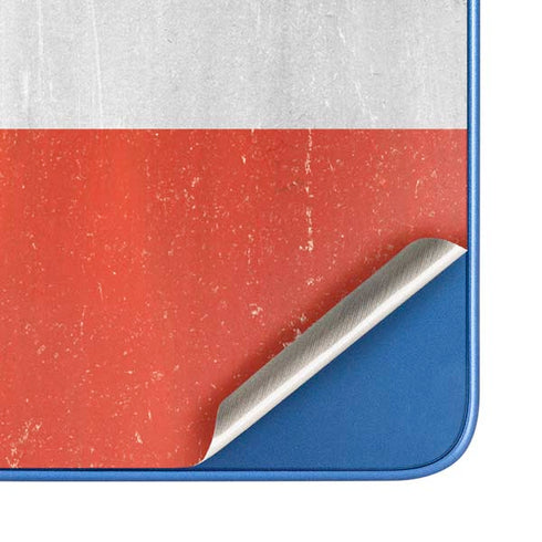Peru Flag Distressed Moto G Play 4G (2024) Skin